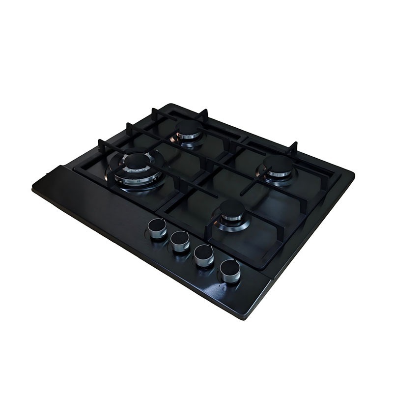 Kitchen Appliances Quality - موقد غاز بأربع شعلات، من الفولاذ