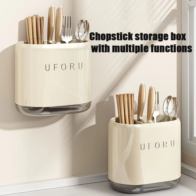 Kitchen Appliances Storage - 1/2/4 قطع صندوق تخزين عيدان الأكل