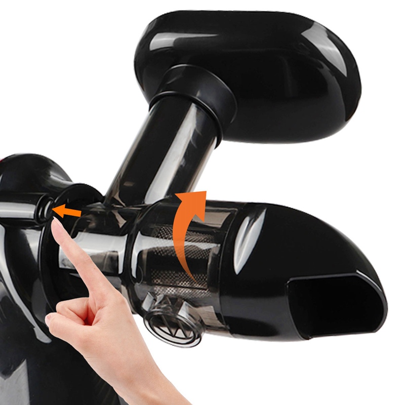 عصارة بطيئة أفقية سوداء عالية  - مراجعة Kitchen Appliances Quality وسعره