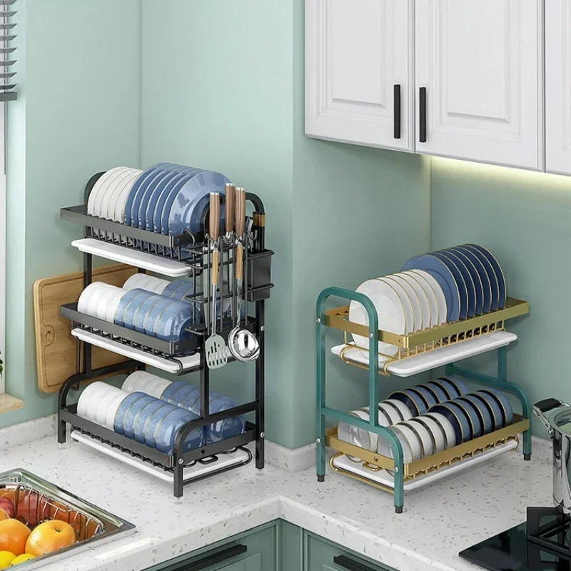 رف تجفيف الأطباق من الفولاذ ال - مراجعة Kitchen Appliances Storage وسعره