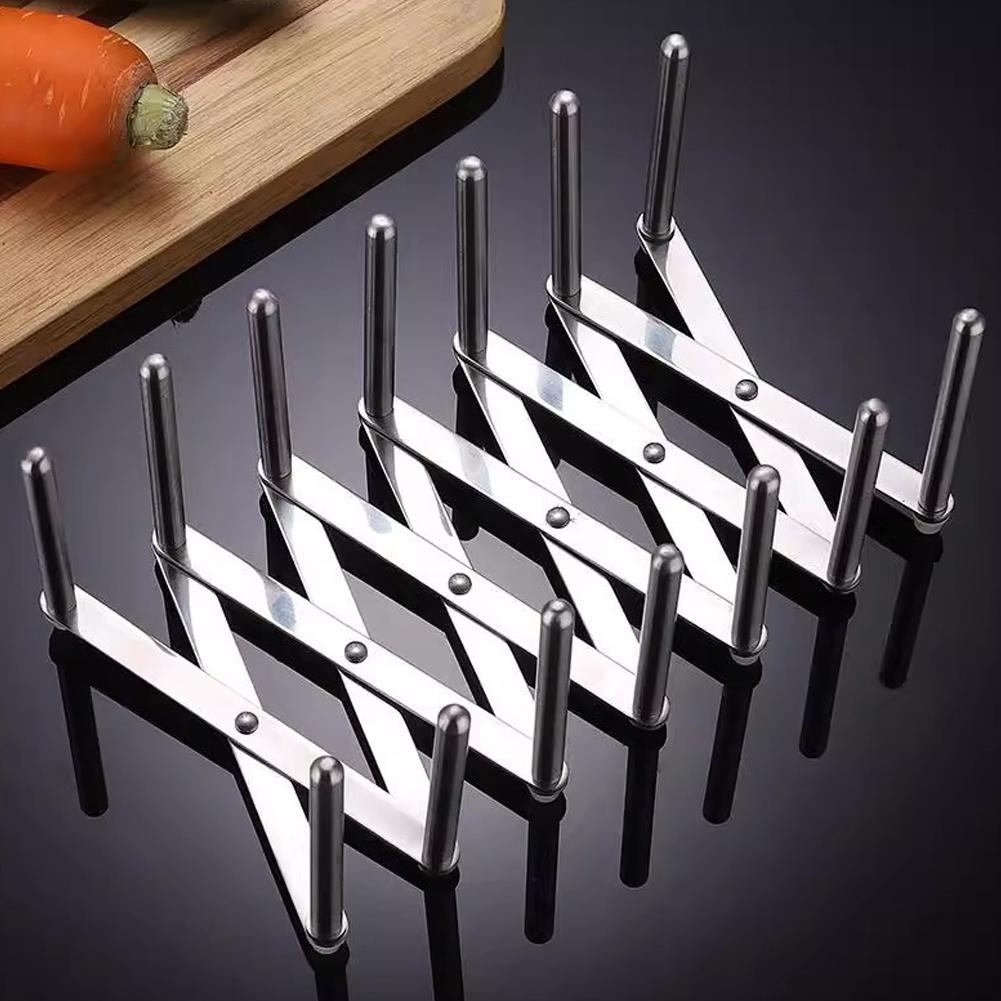 رف أطباق جديد من الفولاذ المقا - مراجعة Kitchen Appliances Storage وسعره