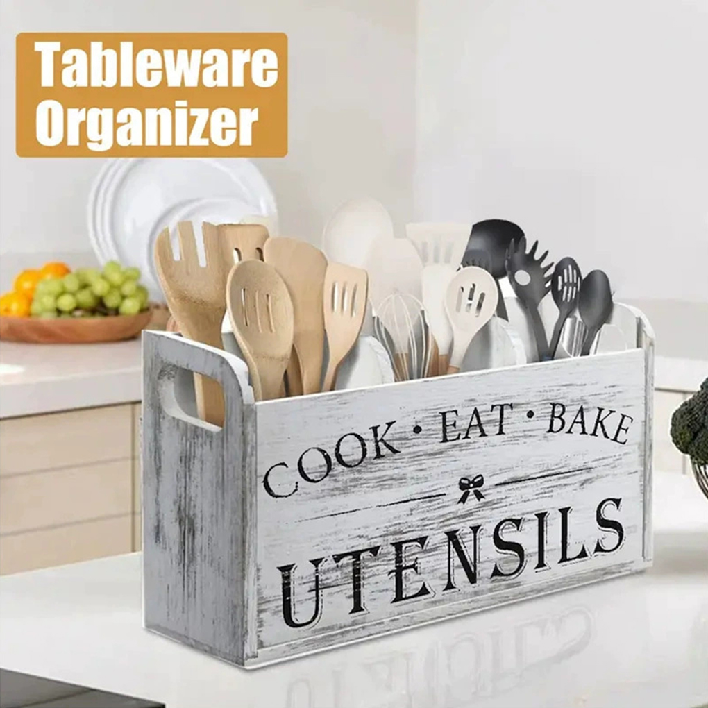 حامل أدوات المطبخ الخشبي بثلاث - مراجعة Kitchen Appliances Storage وسعره