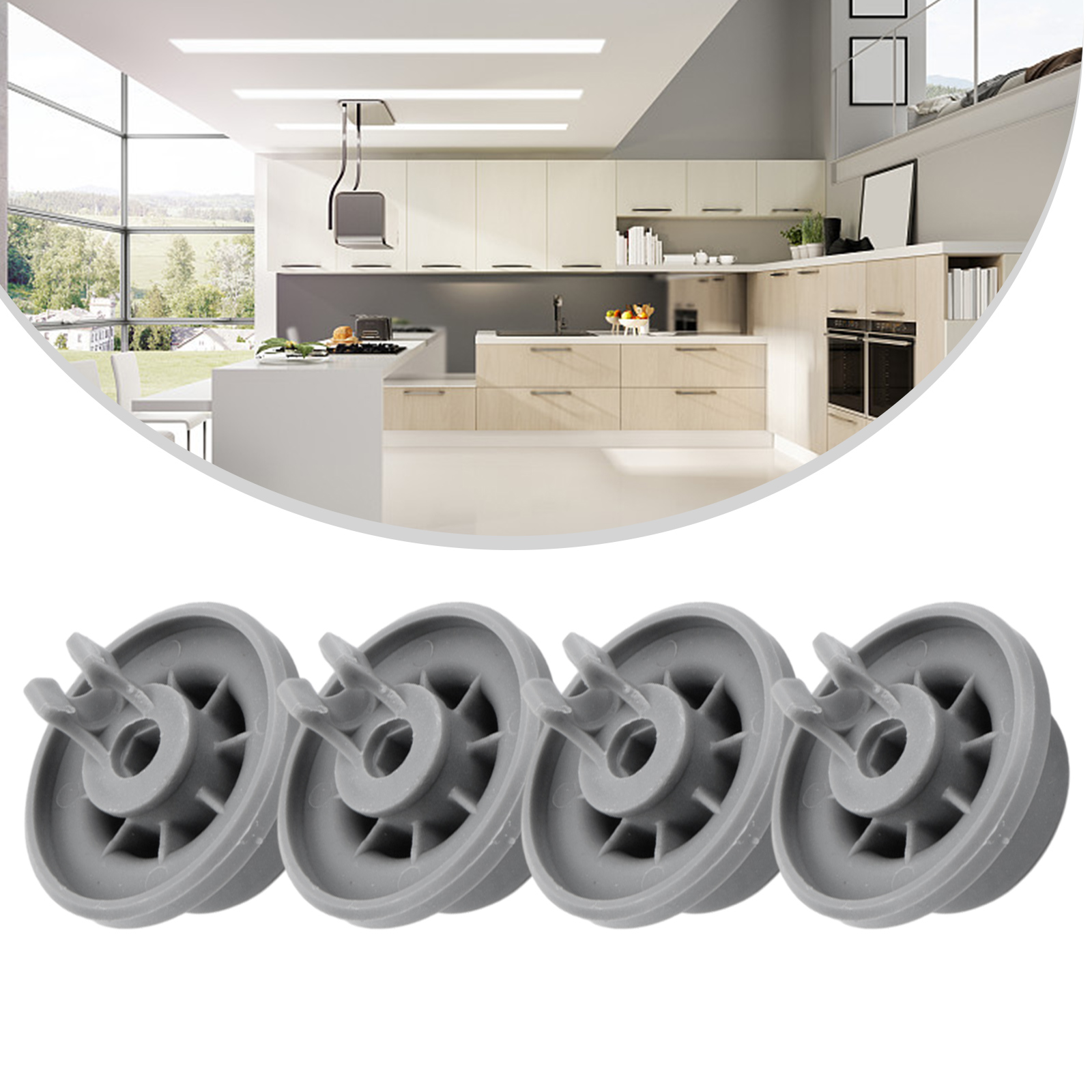 مجموعة من 4 عجلات لغسالة الأطب - مراجعة Kitchen Appliances Bosch وسعره
